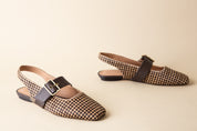 Chocolate Tweed Calf Hair