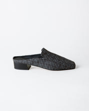 FELIX LOAFER MULE GREY TWEED