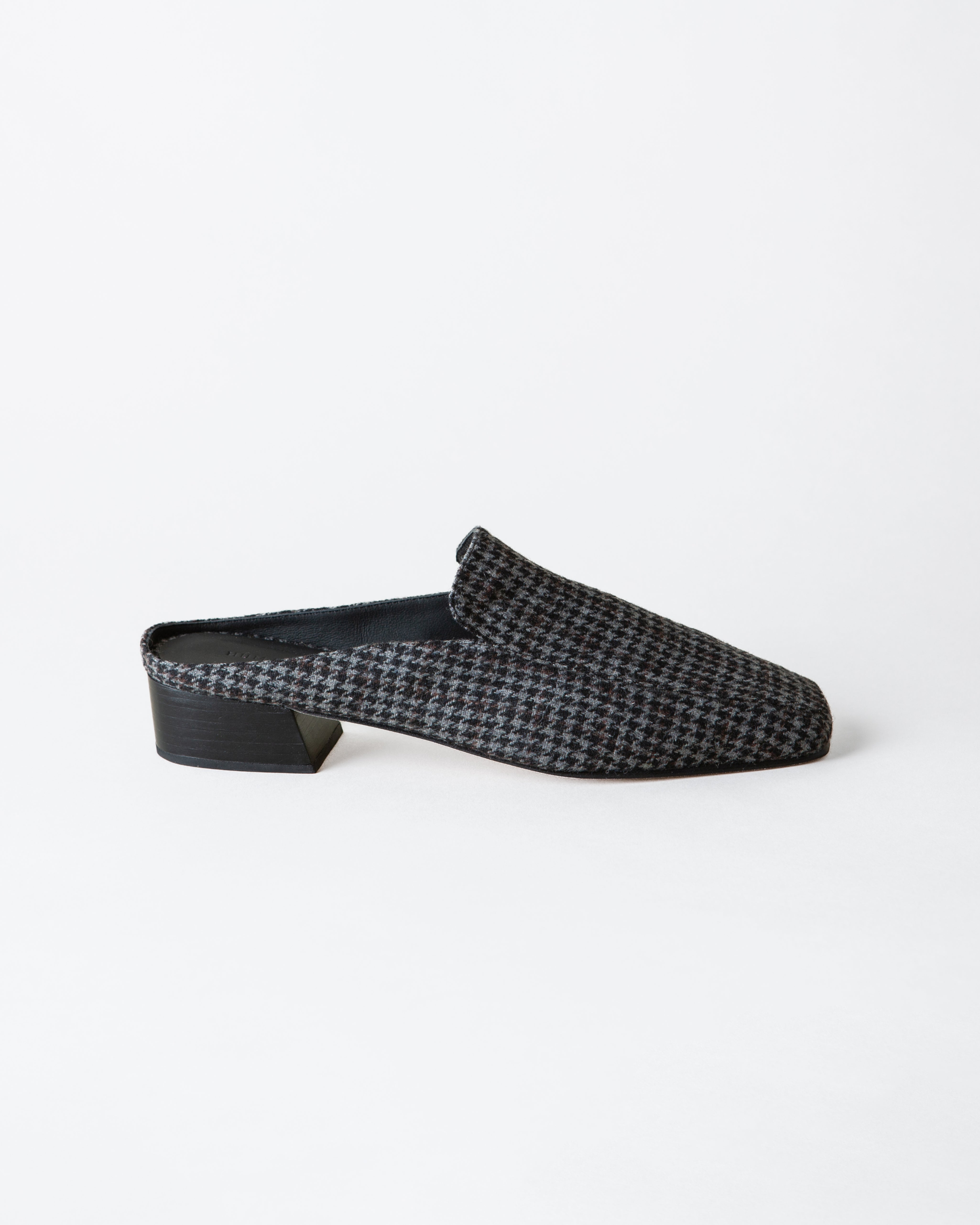 FELIX LOAFER MULE GREY TWEED