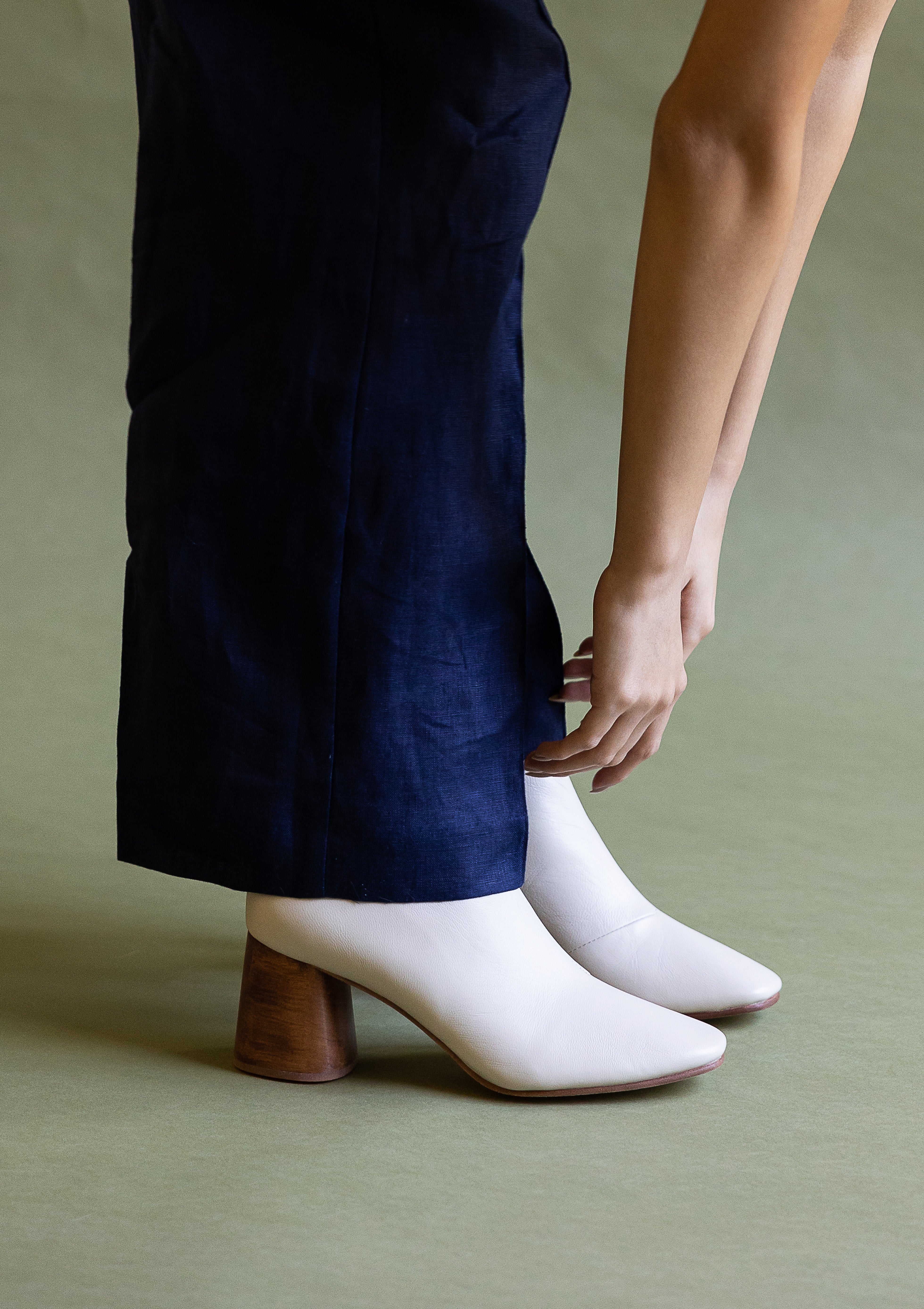 HARLOW BOOT BONE NAPPA