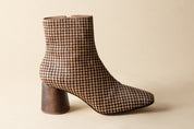 Chocolate Tweed Calf Hair