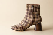 Chocolate Tweed Calf Hair