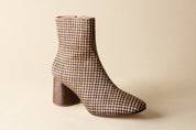 Chocolate Tweed Calf Hair