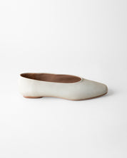 MARGAUX BALLET FLAT BONE NAPPA