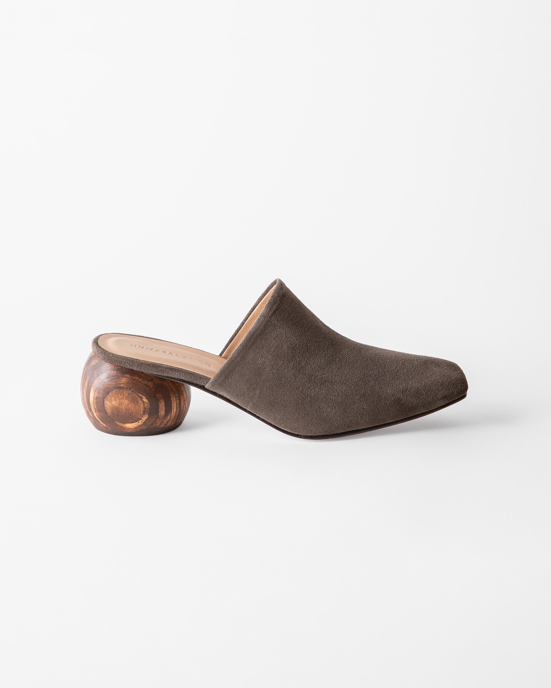MINA MULE ASH SUEDE