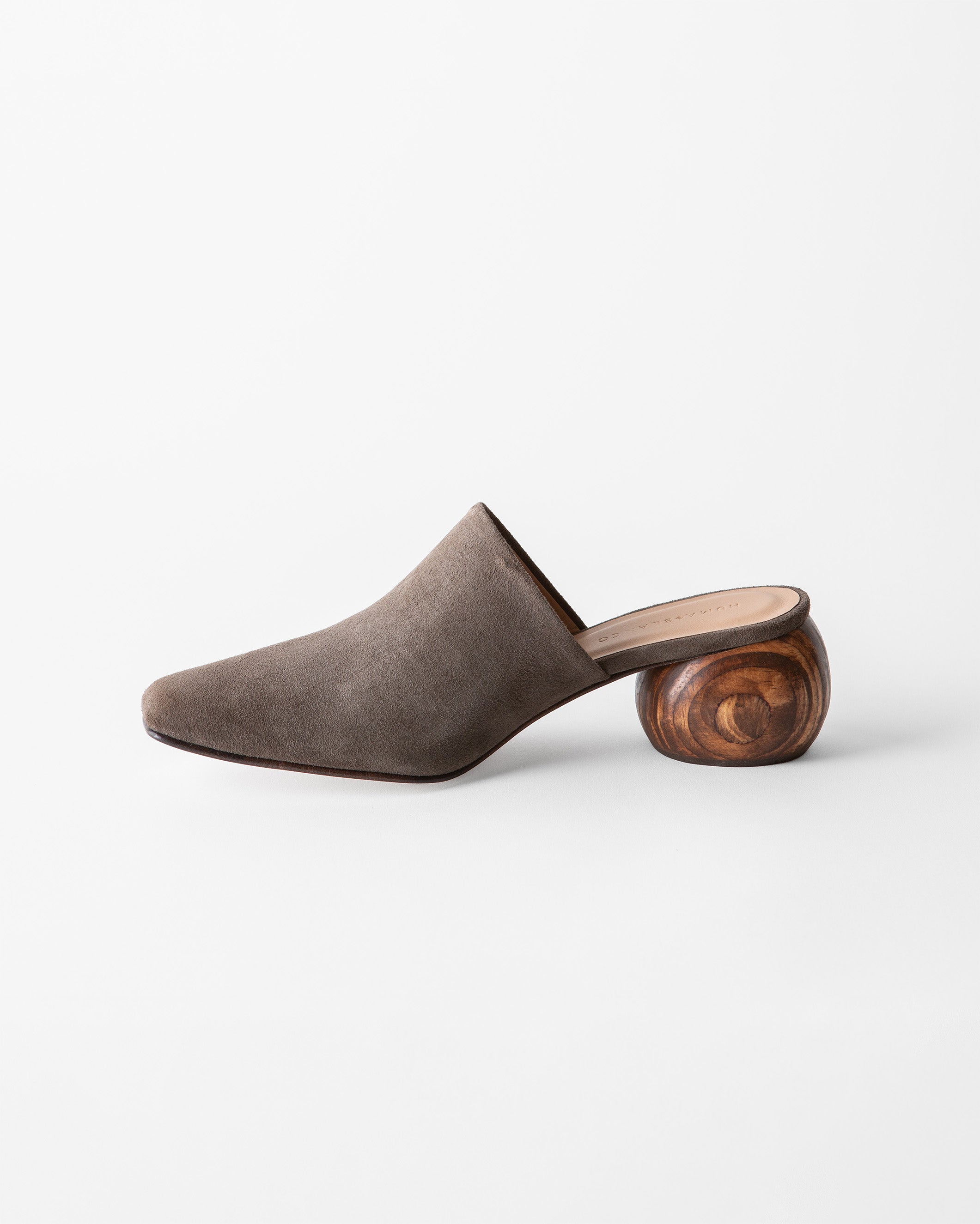 MINA MULE ASH SUEDE