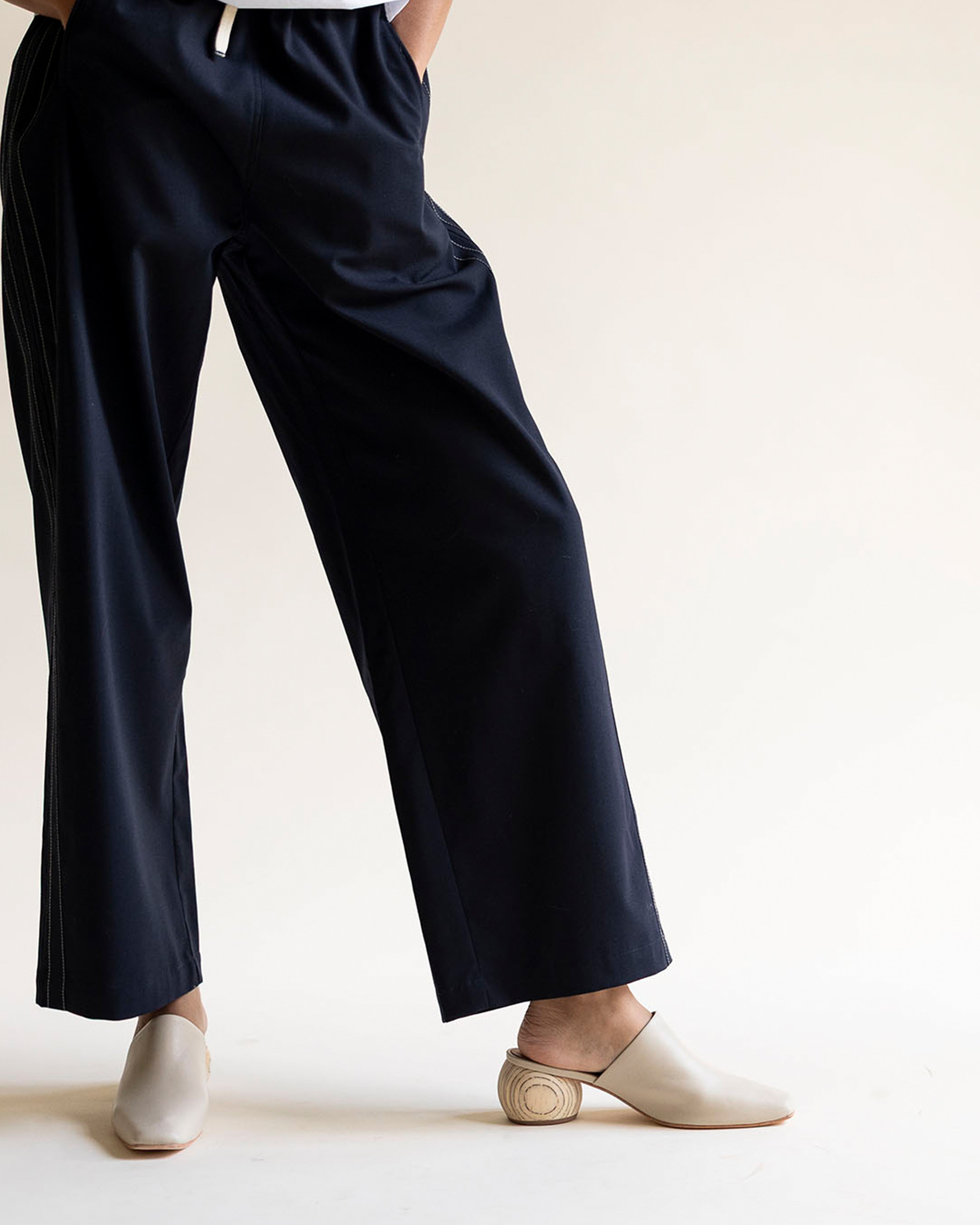 MINA MULE BONE NAPPA