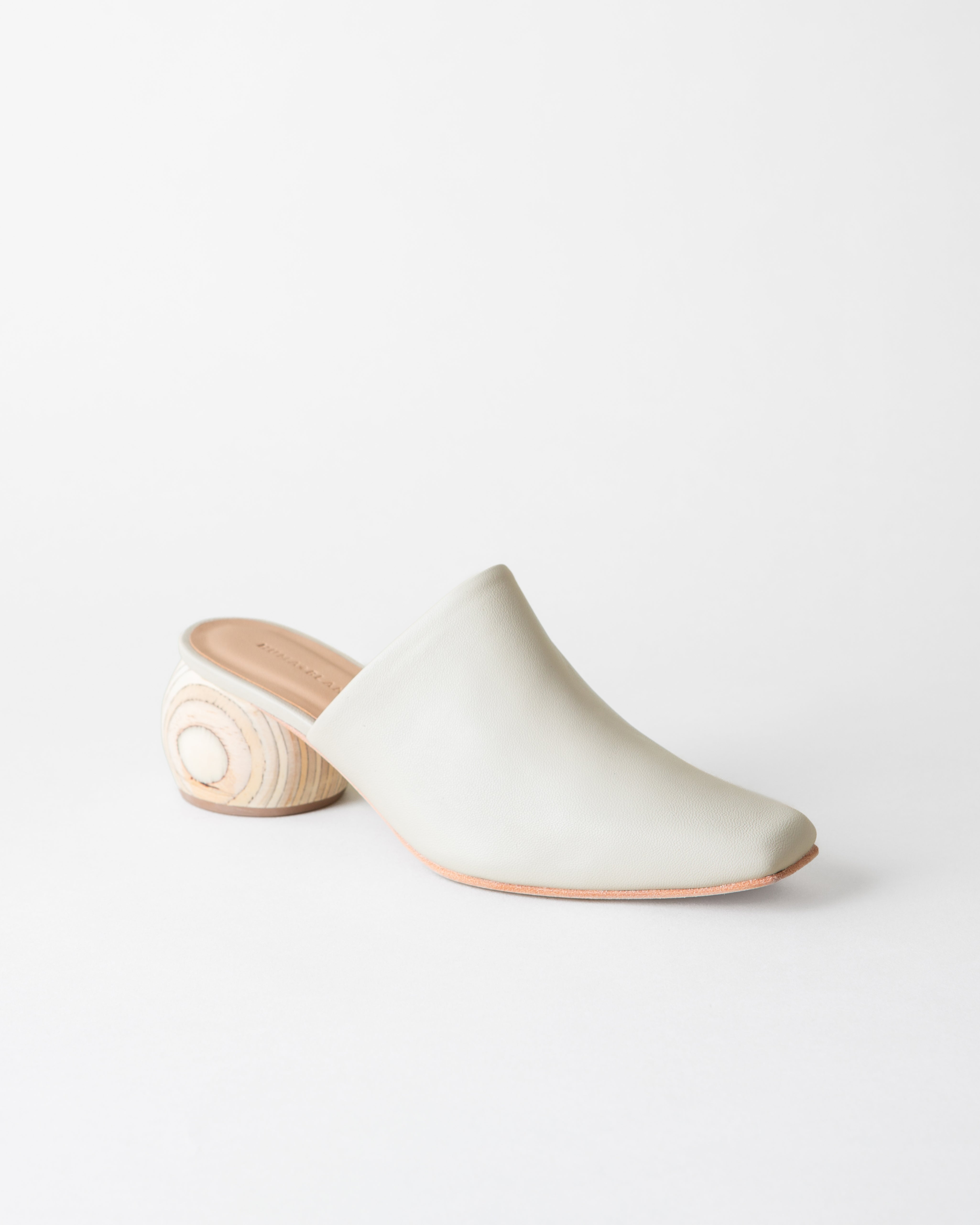 MINA MULE BONE NAPPA