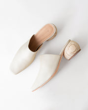 MINA MULE BONE NAPPA