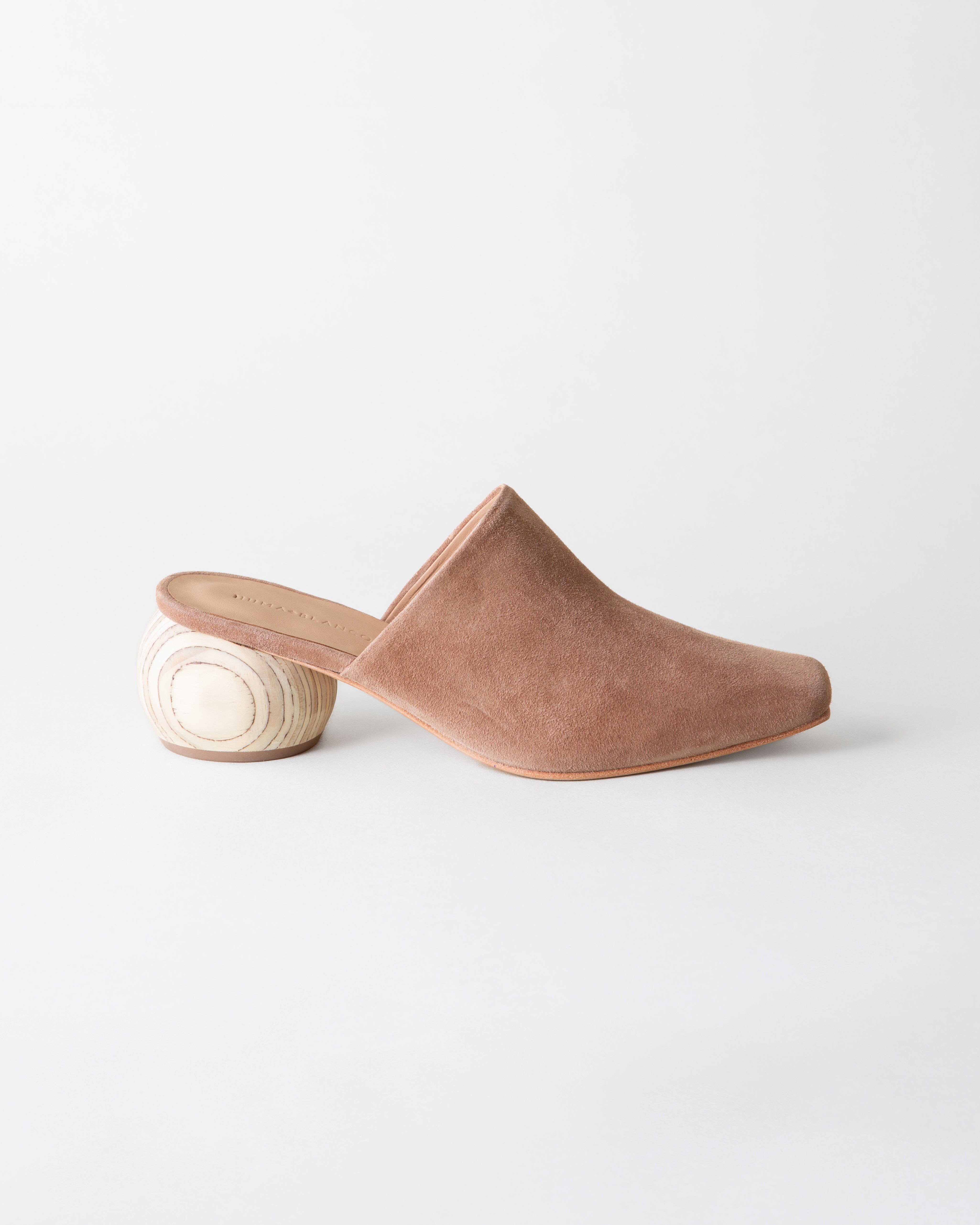 MINA MULE LATTE SUEDE