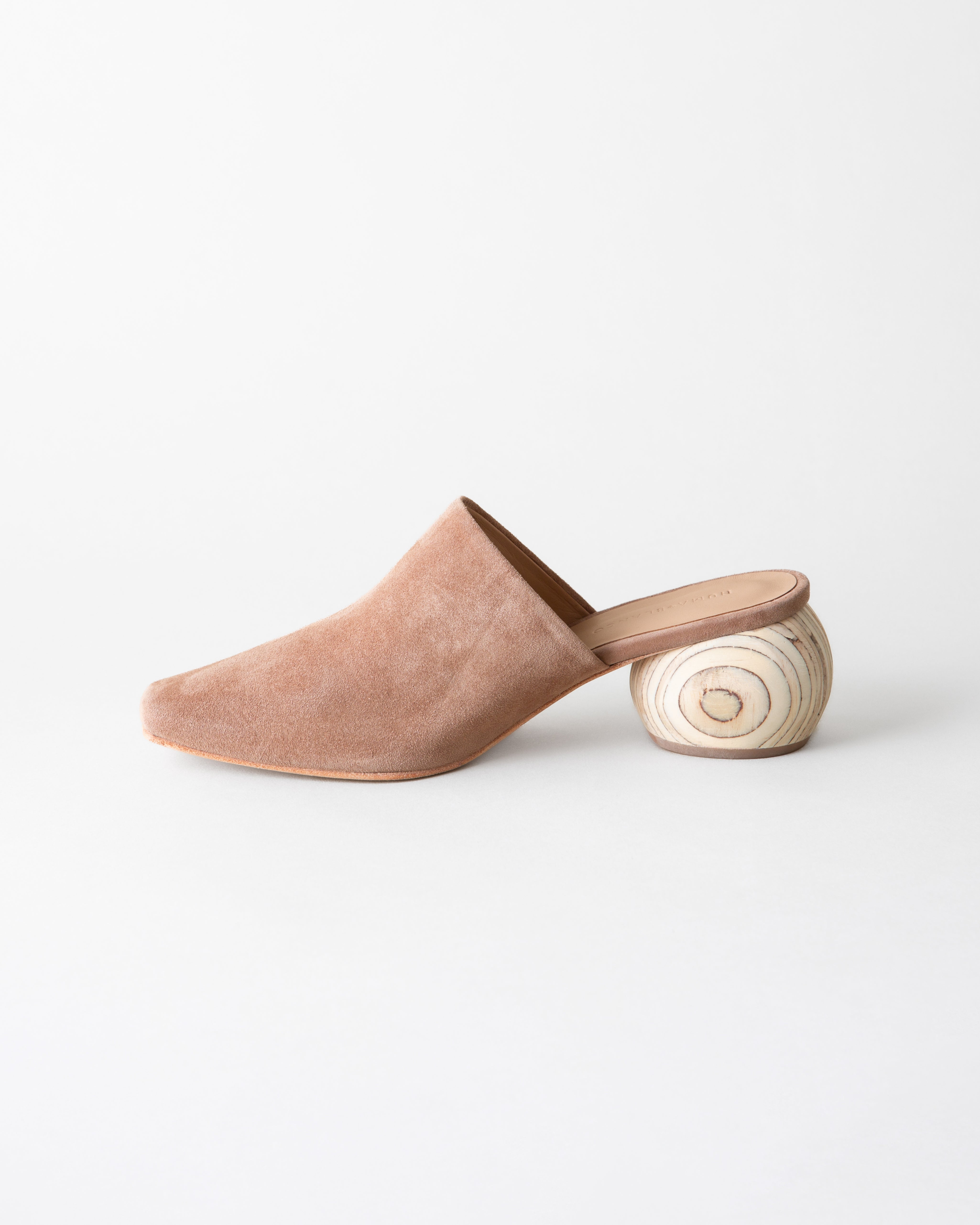 MINA MULE LATTE SUEDE