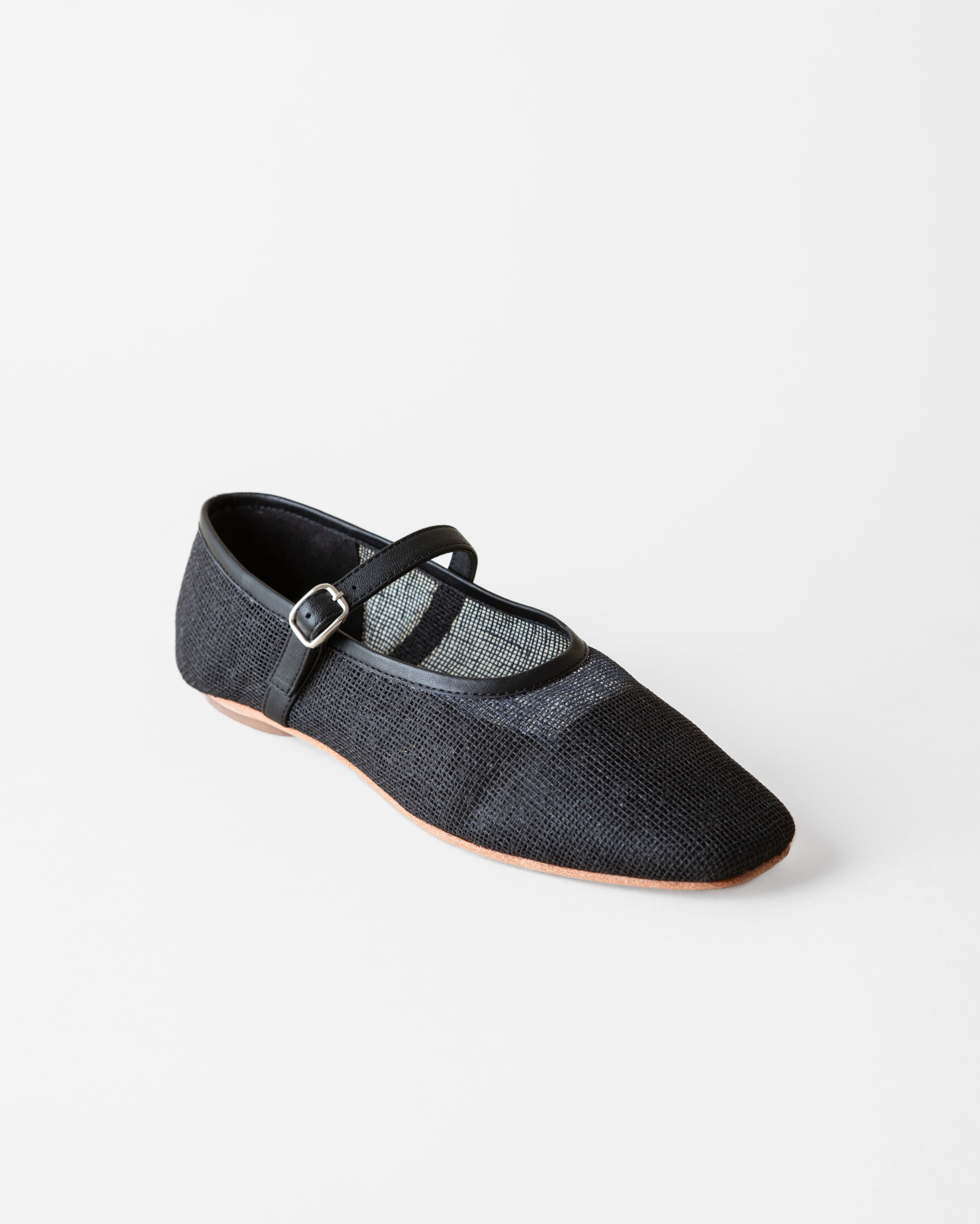 PENNY BALLET FLAT COAL JUTE