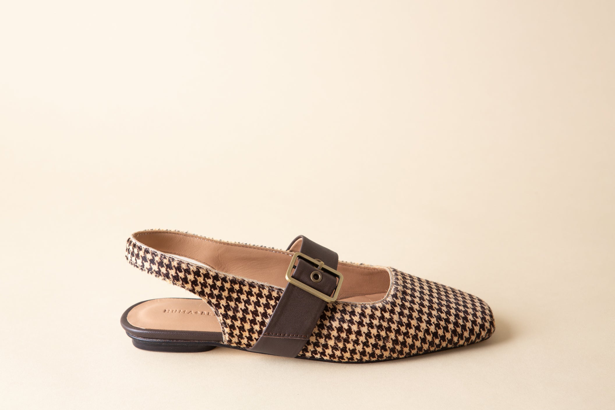 Chocolate Tweed Calf Hair