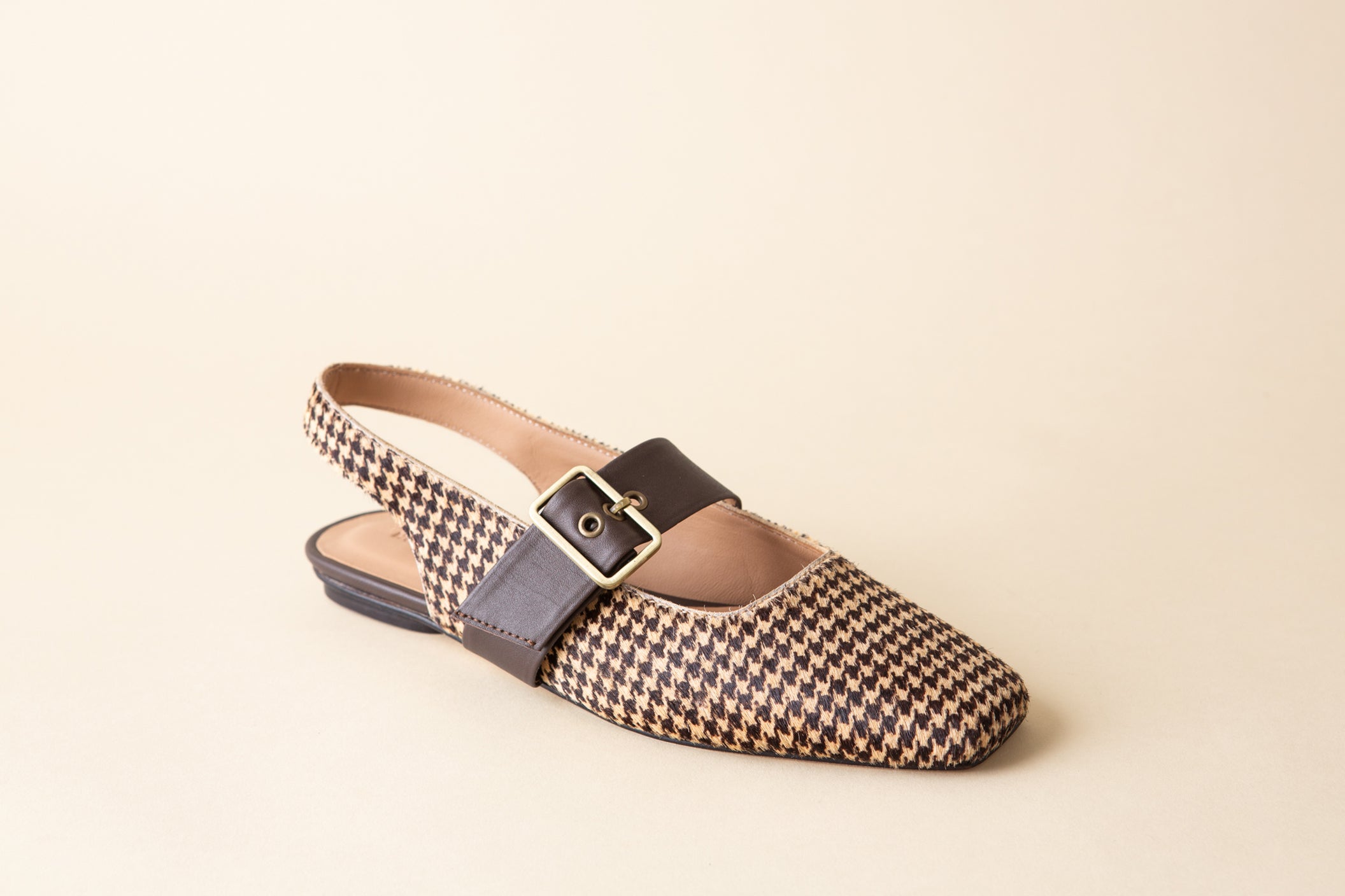 Chocolate Tweed Calf Hair
